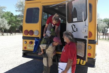 loading the bus