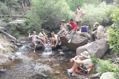 creek at crags