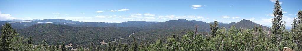 trail peak panorama