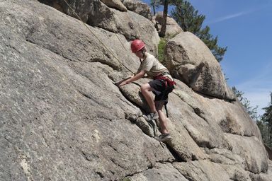 jimi climbing at cito