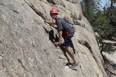 joe climbing at cito