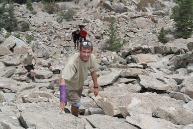 evan climbing tooth