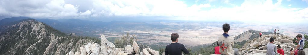 panorama from the tooth of time